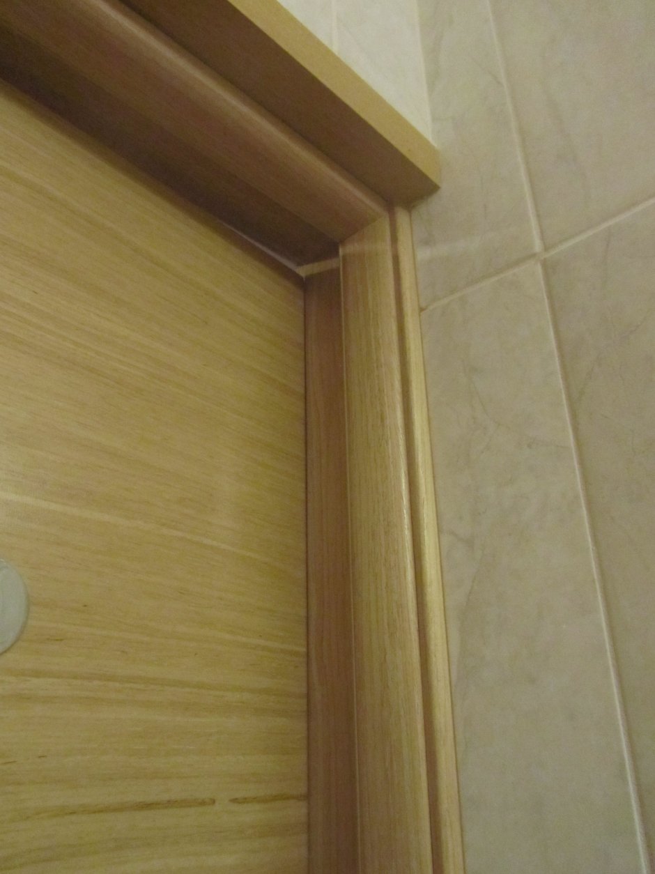 Наличники в ванной