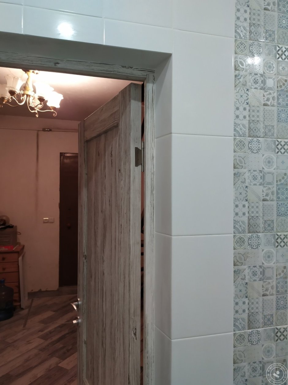 Дверные откосы из плитки