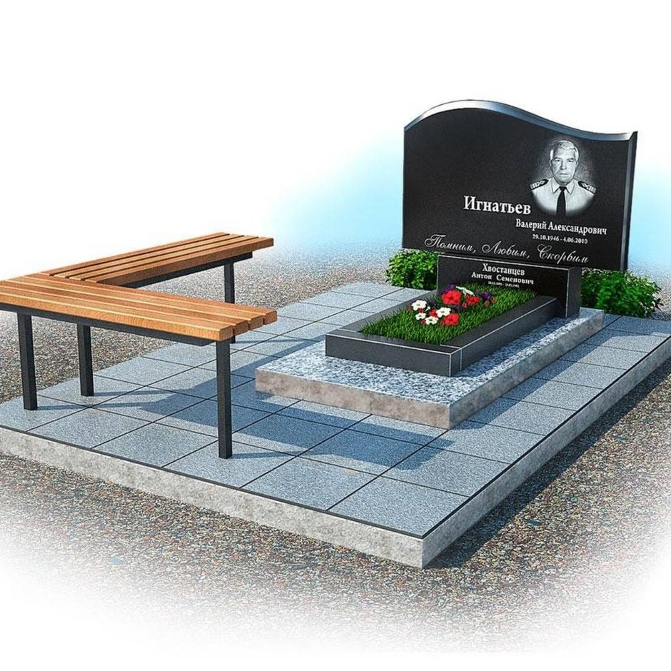 Памятник на кладбище реклама