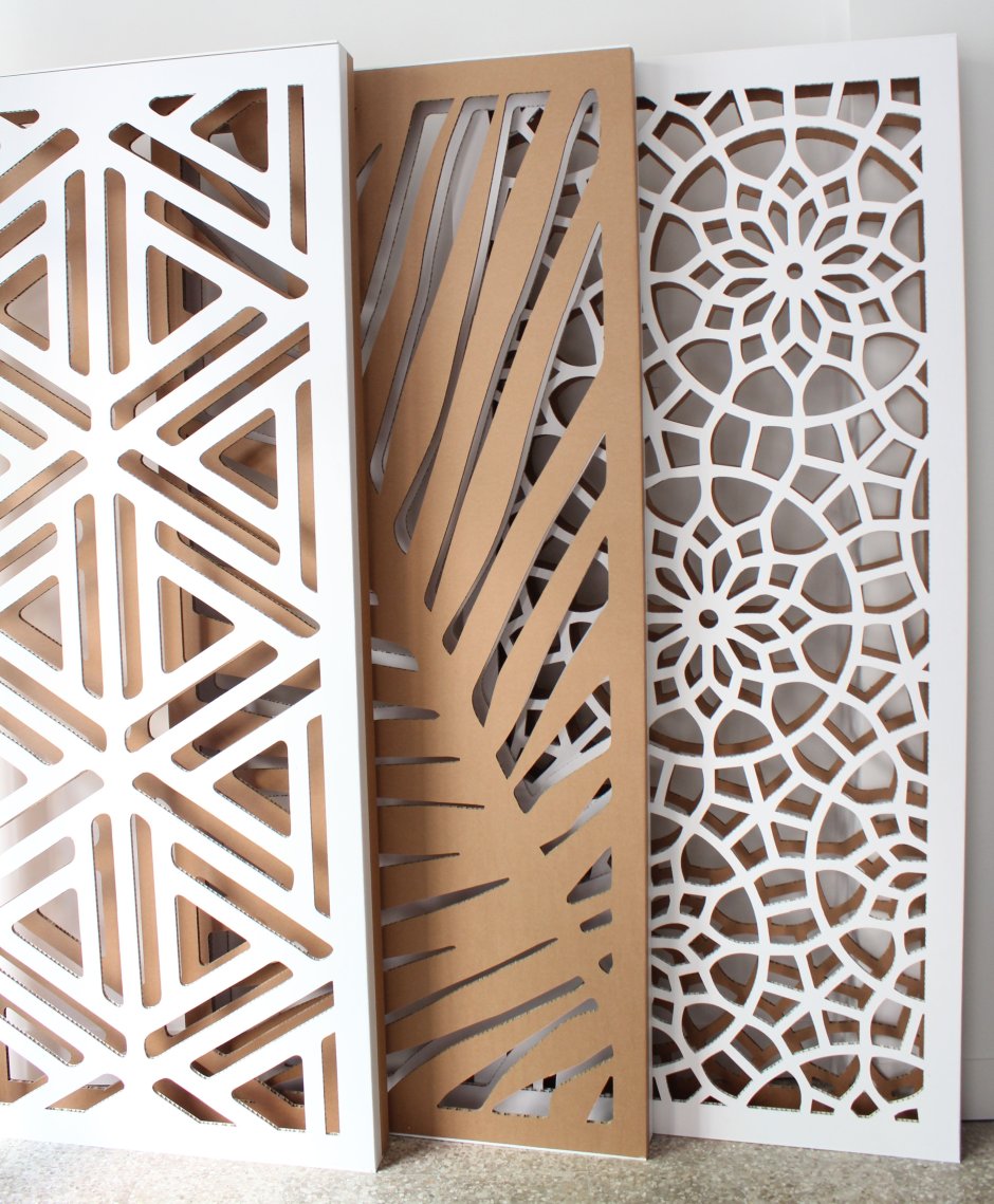 Резные перегородки из дерева