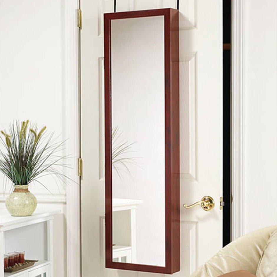 Зеркало открывающееся на петлях