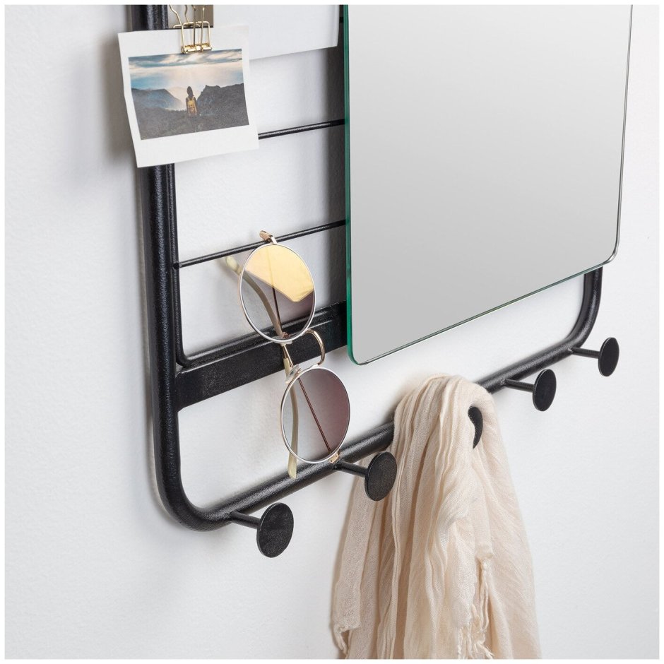 Зеркало с полкой в прихожую