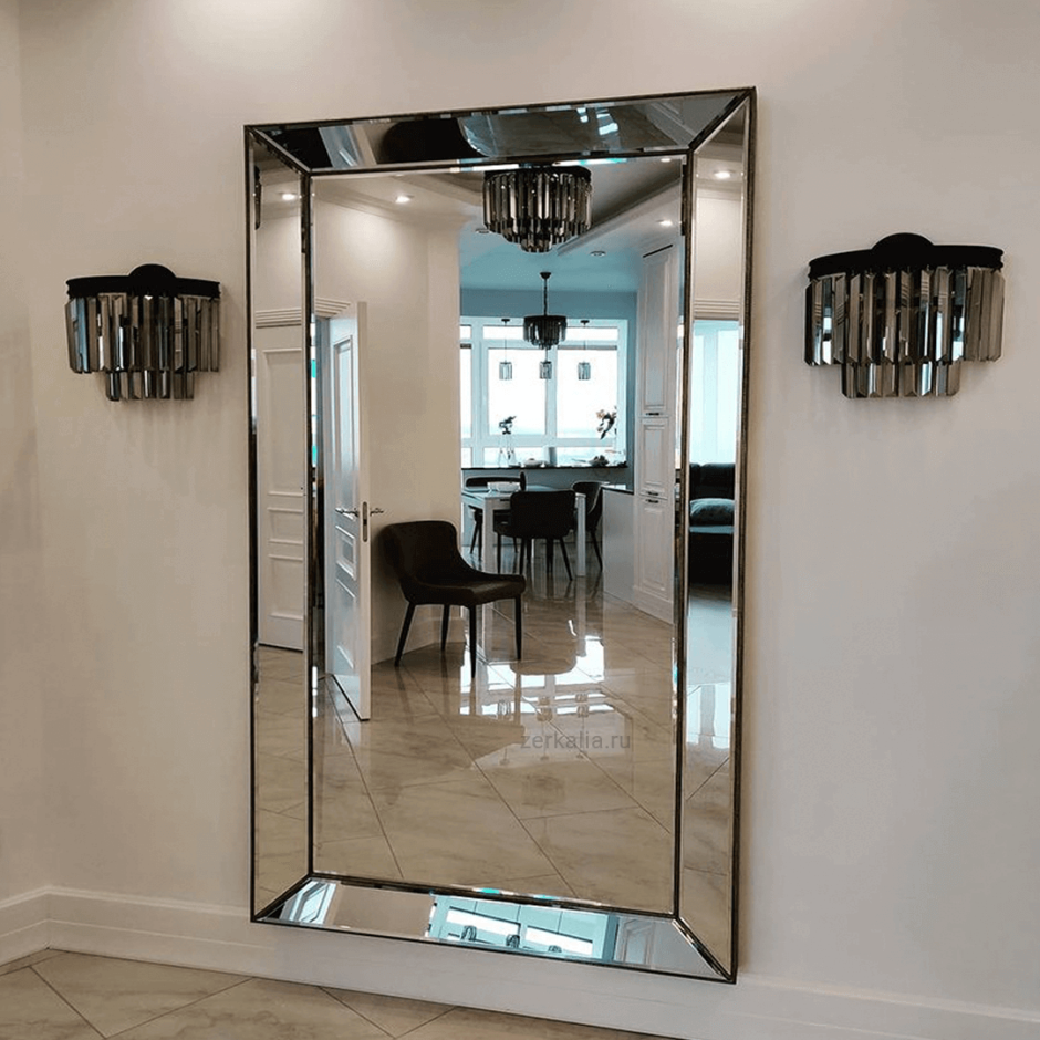 Зеркало стиль аркада 49 фацет