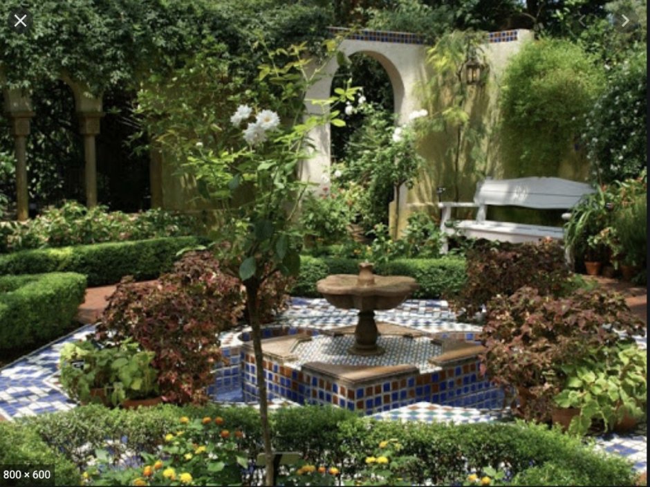 Мавританский ландшафтный стиль