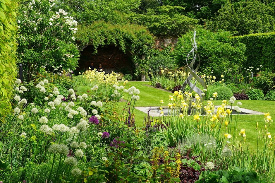 Сад Дэвида Остина в Англии