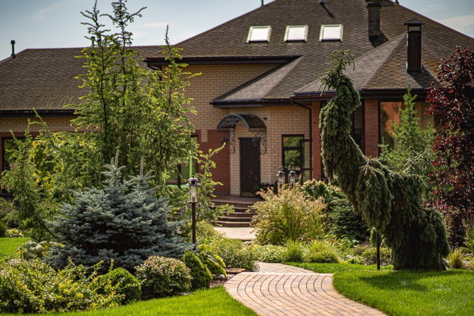 Ландшафт загородного дома