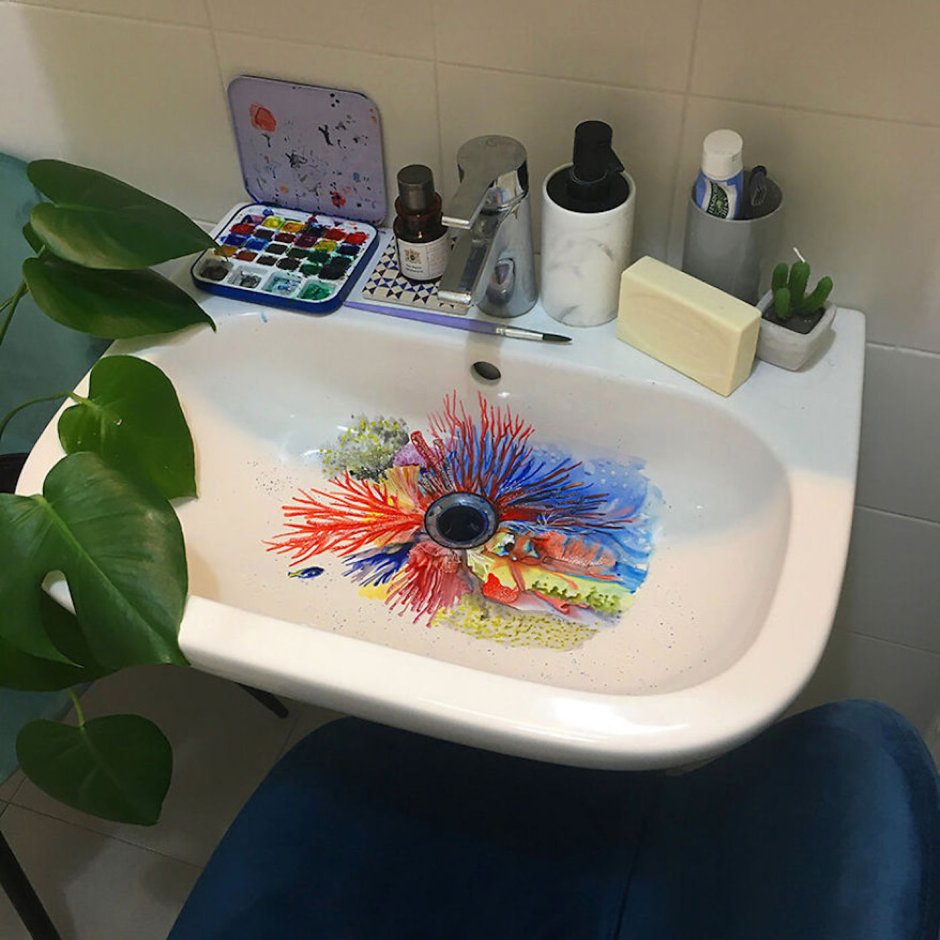 Краска для раковины