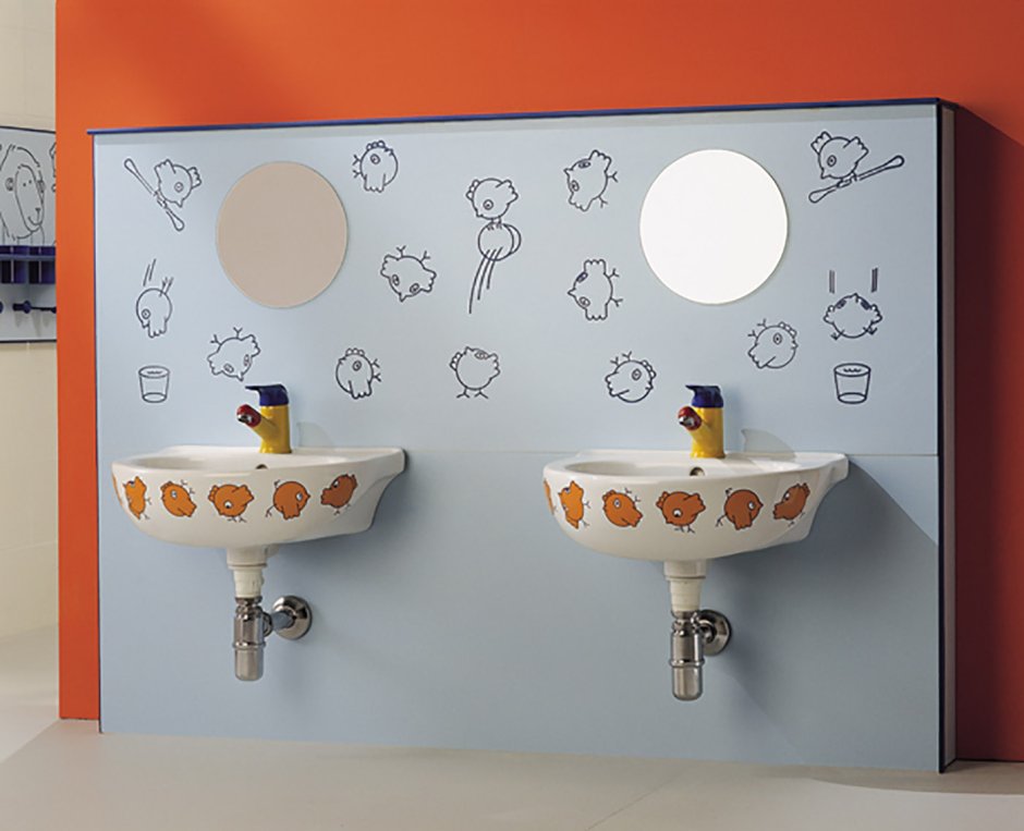 Раковины детские для детских садов