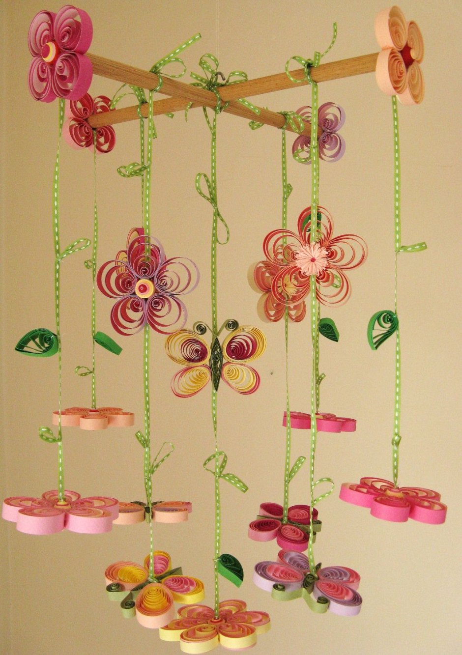 Мобиль Весна в детском саду