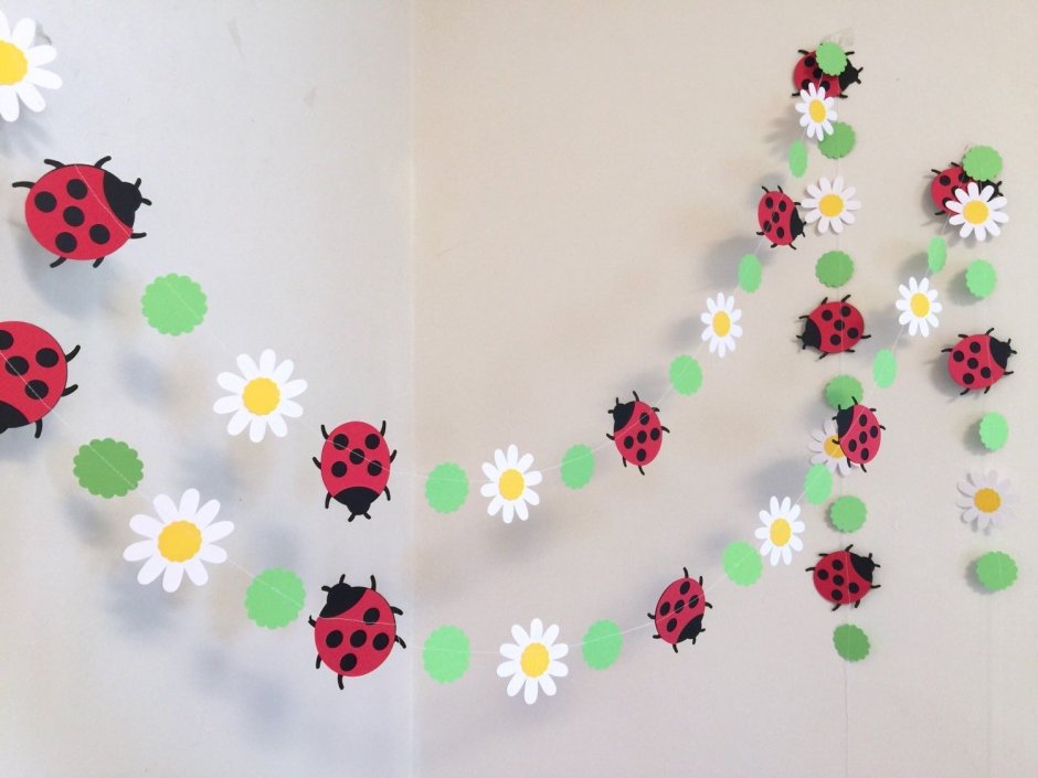 Весенние украшения для детского сада