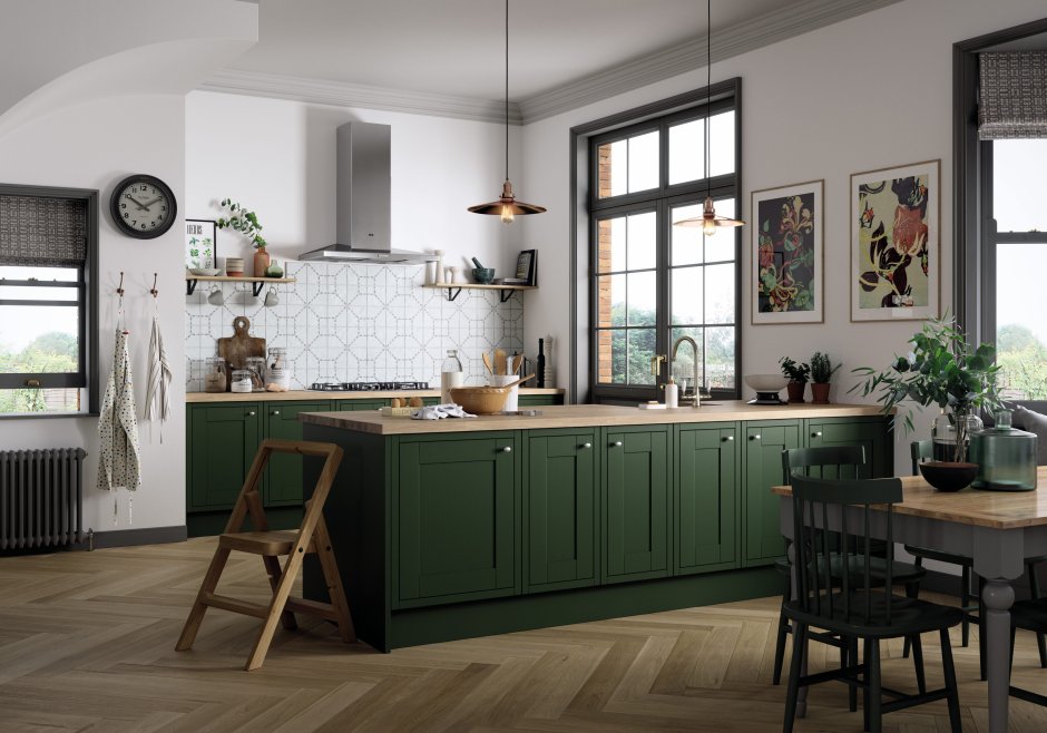 Будбин кухня икеа Изумрудная