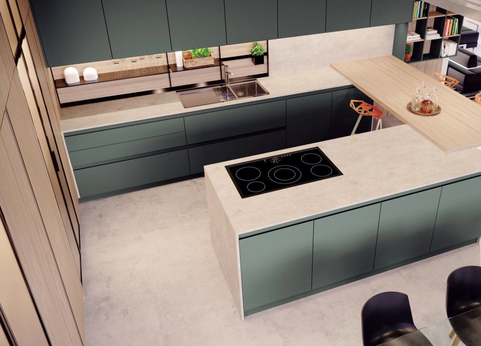 Фасады Fenix 0750 Verde Comodoro