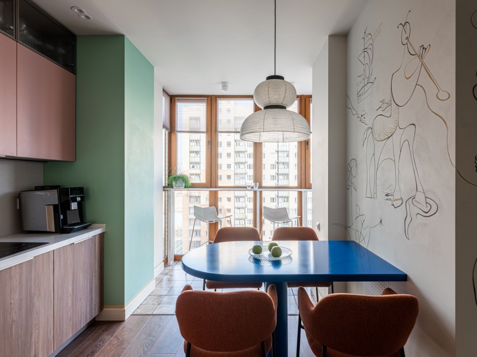 Кухонный круглый стол из передачи квартирный вопрос