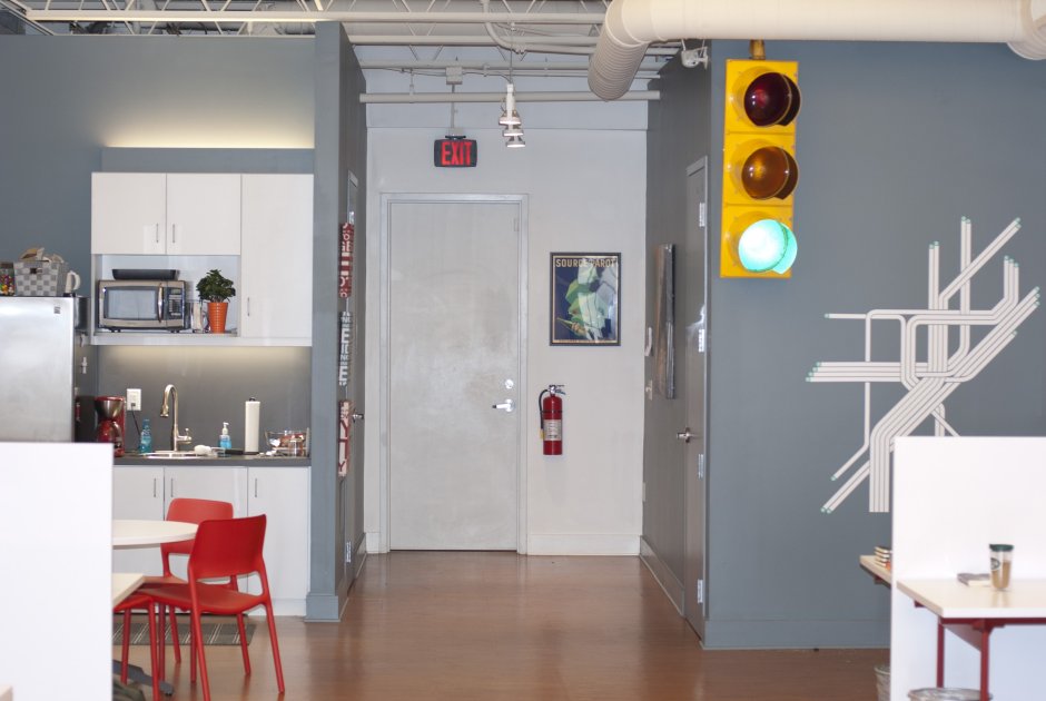 Светофор в интерьере