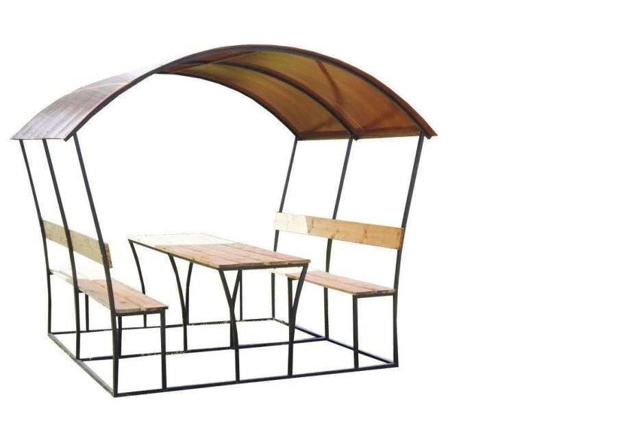 Беседки iz polikarbonata