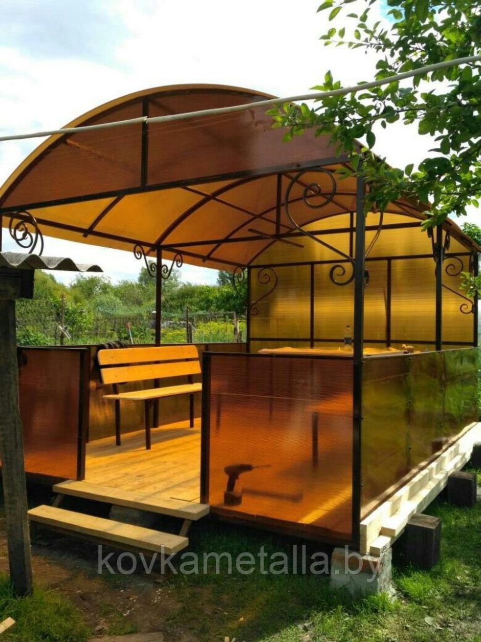 Беседка поликарбонат