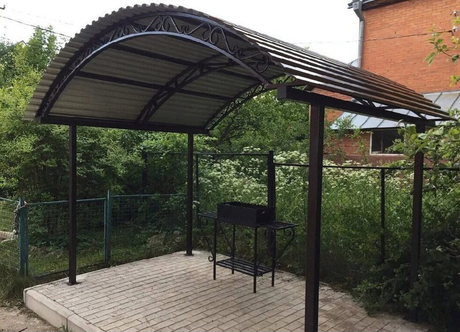 Металлоконструкции навесы