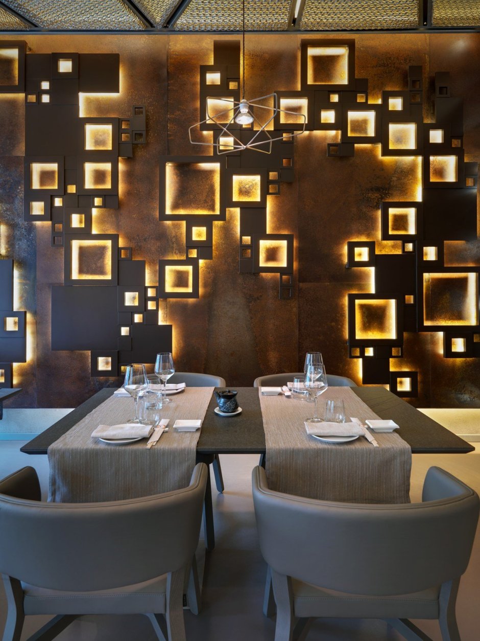 Необычный интерьер ресторана