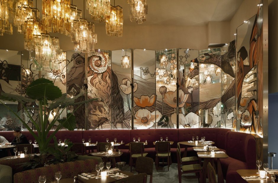 Интерьер ресторана в стиле Модерн