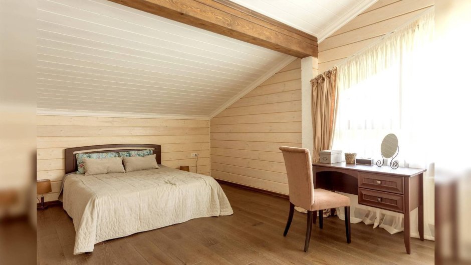 Вагонка штиль лиственница в интерьере