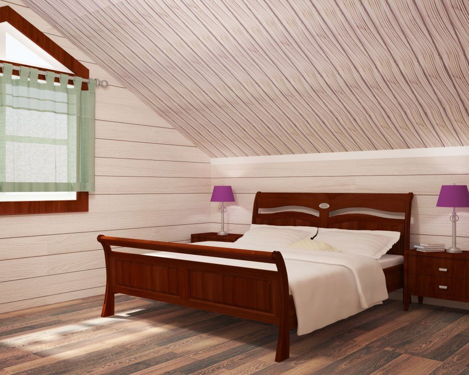 Имитация бруса 145 мансарда