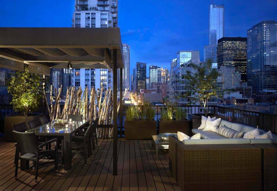 ЖК Видный терраса на крыше