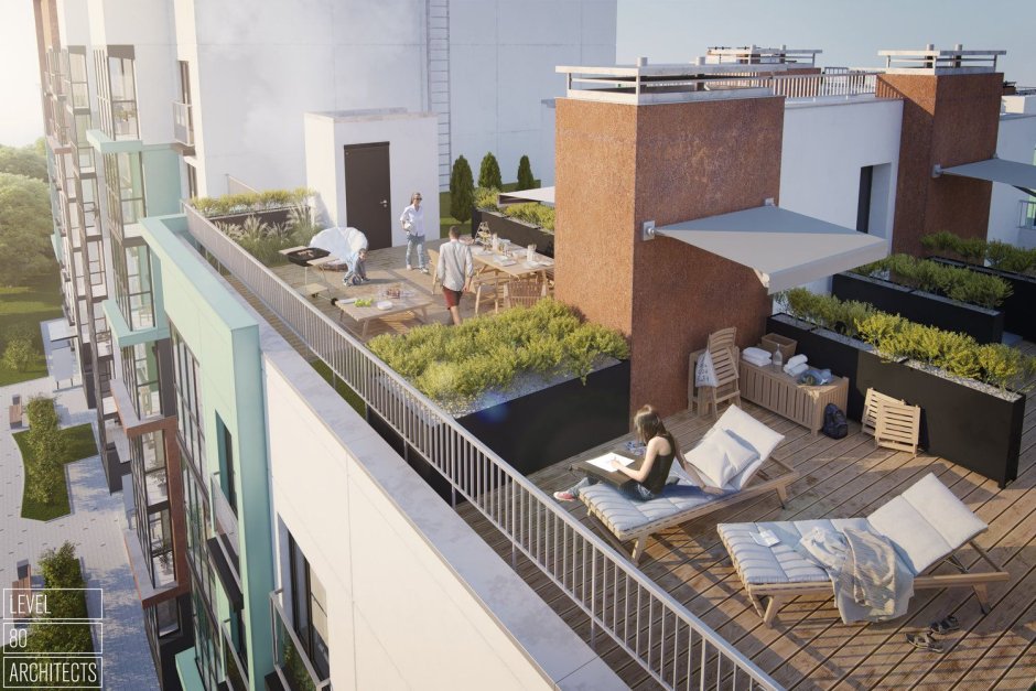 Эксплуатируемая кровля