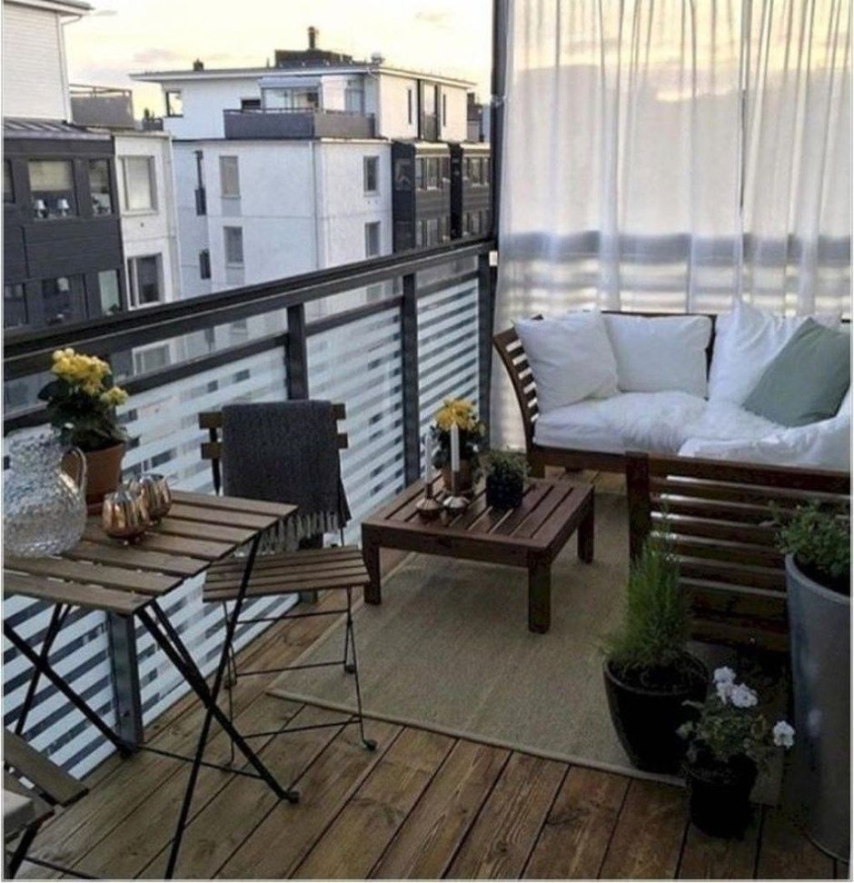 Открытые балконы