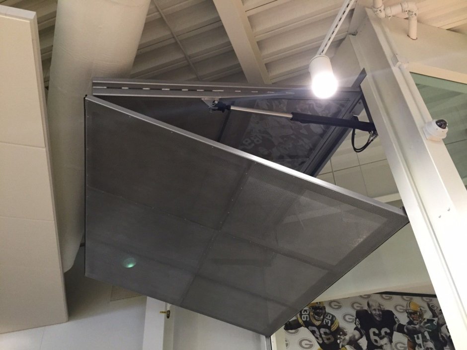 Подъёмные складные ворота