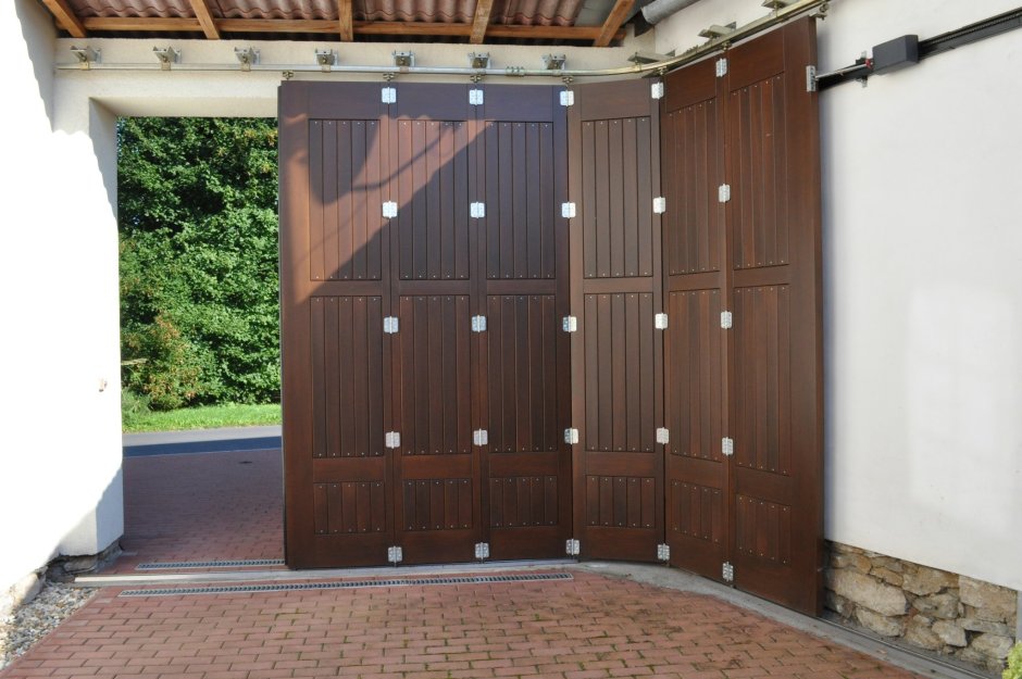 Ворота гармонь Дорхан