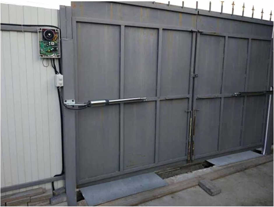 Электро механизмы открывания распашных ворот