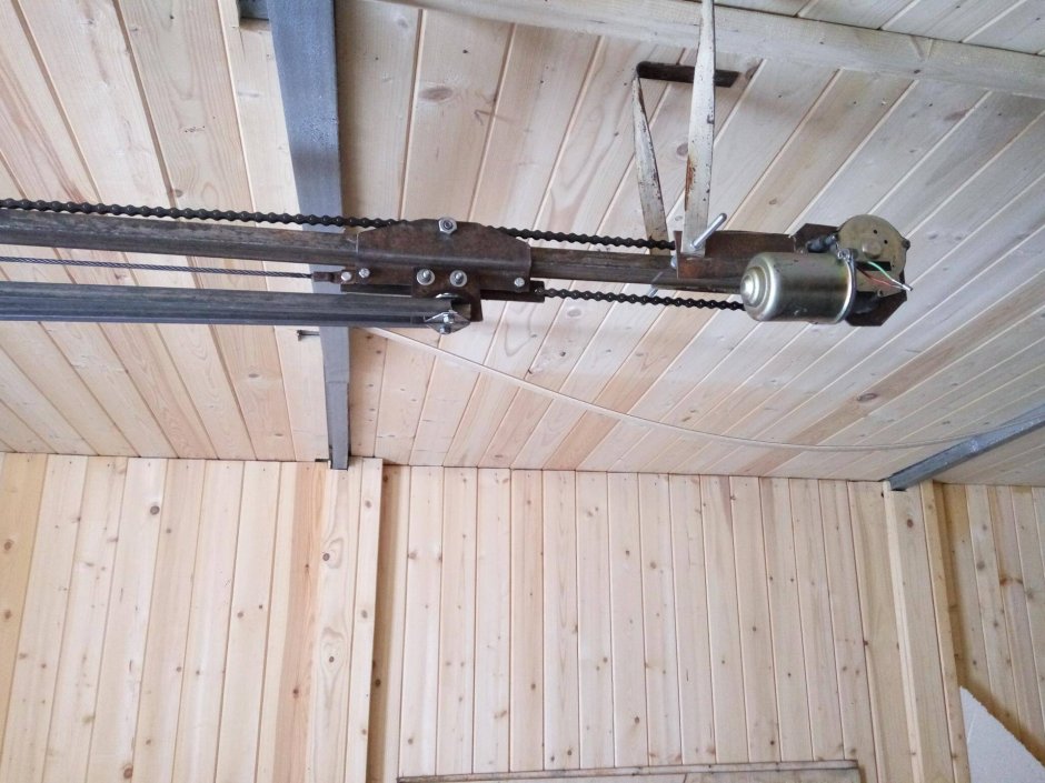 Самодельная автоматика для подъемных ворот