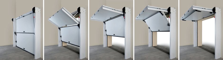 Ворота подъемно-поворотные е900 DIY