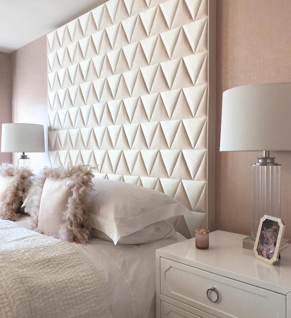 Панель мягкая на стену прикроватная