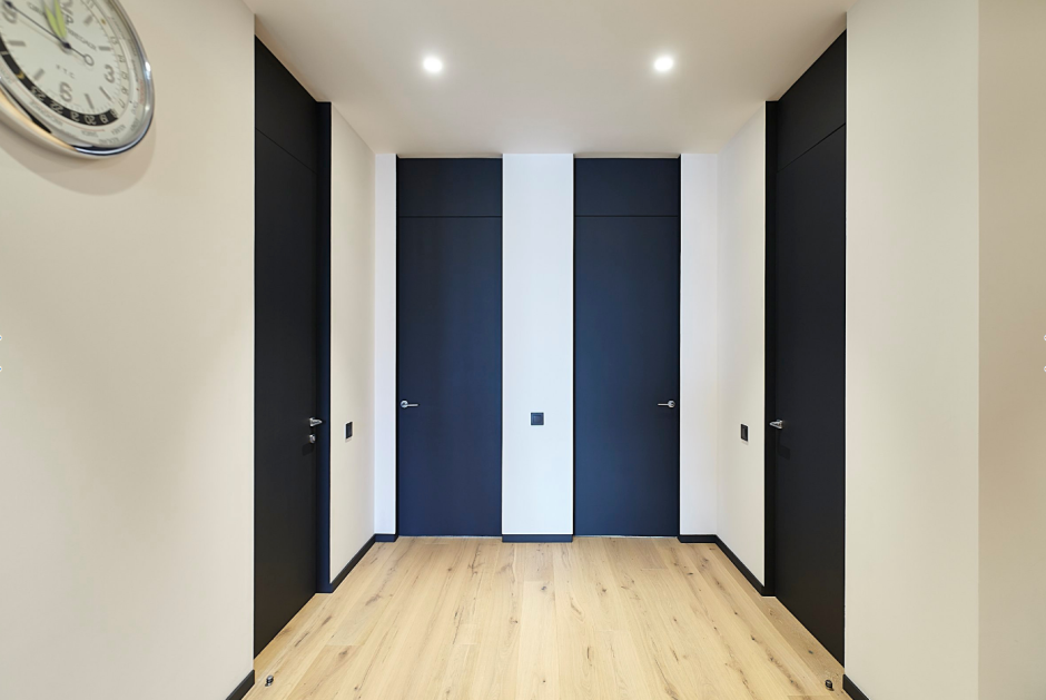 Высокие двери в квартире