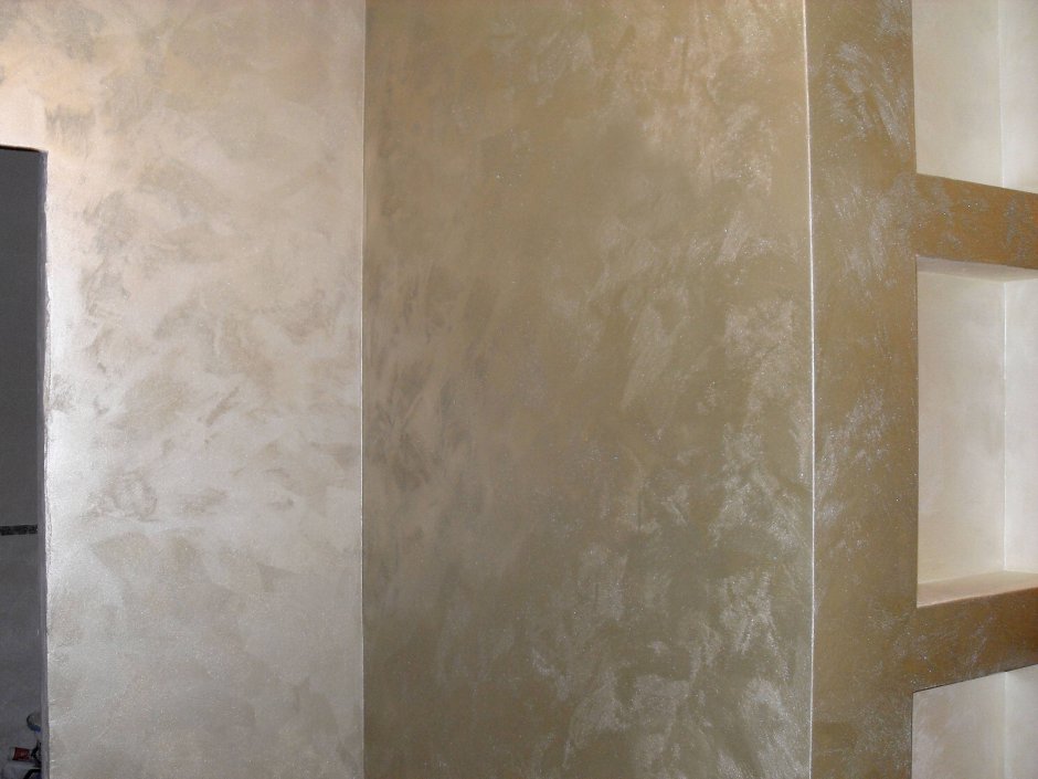 Декоративная штукатурка венецианка мокрый шелк