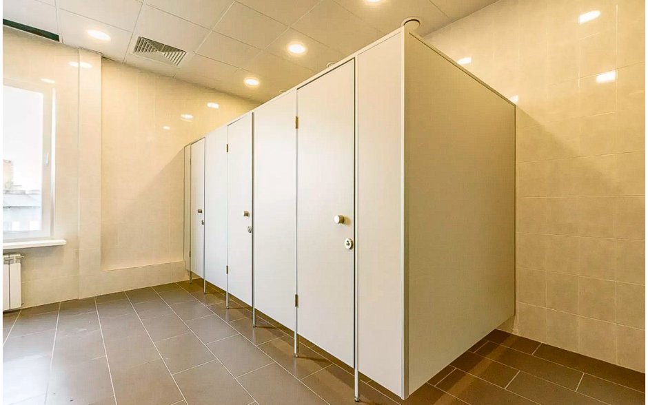 Туалетные перегородки Алютех