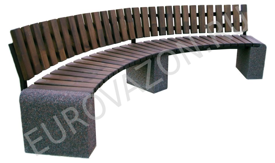 Скамейка «евро 1 арка 300 со спинкой»