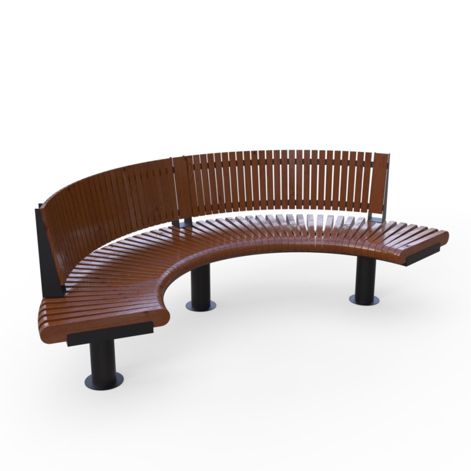 Скамейка радиус