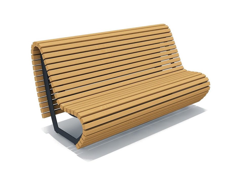 Скамейка новая волна арт.sk028 фирма Адамант