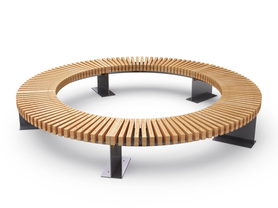 Круглая лавочка