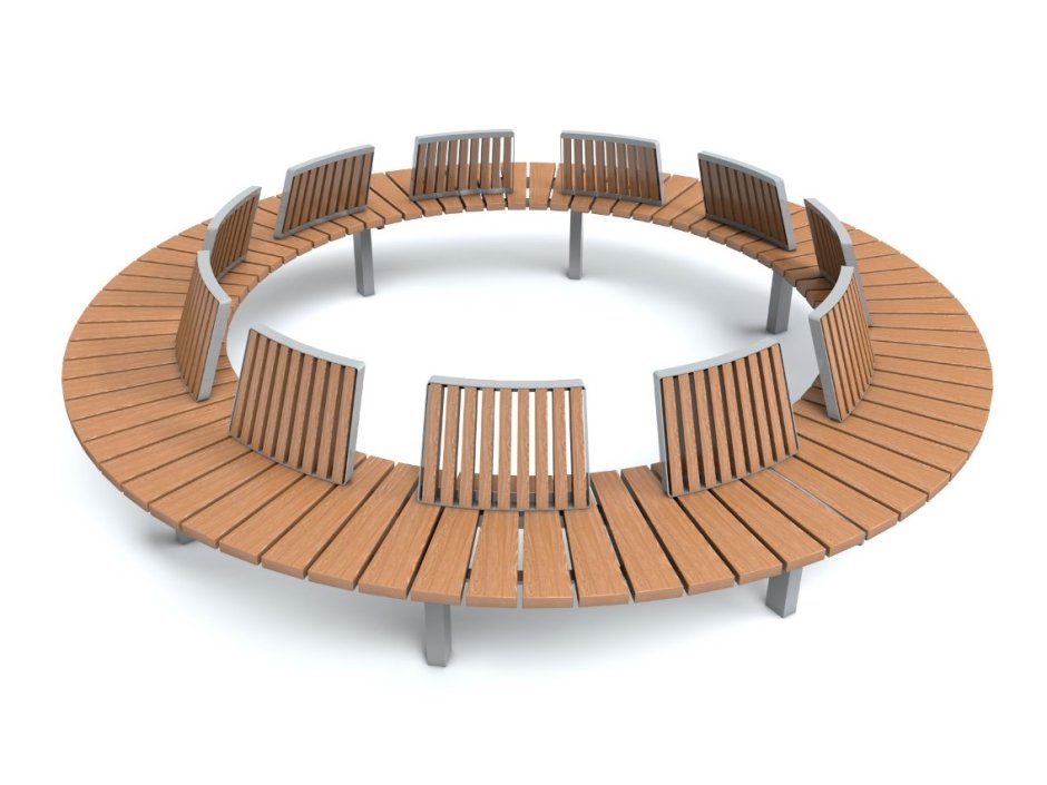 Скамья круглая Аданат