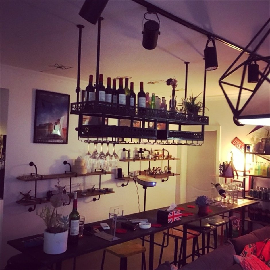 Подвесной бар для барной стойки