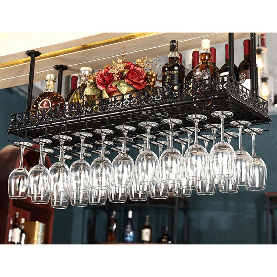 Подвес для бокалов бар