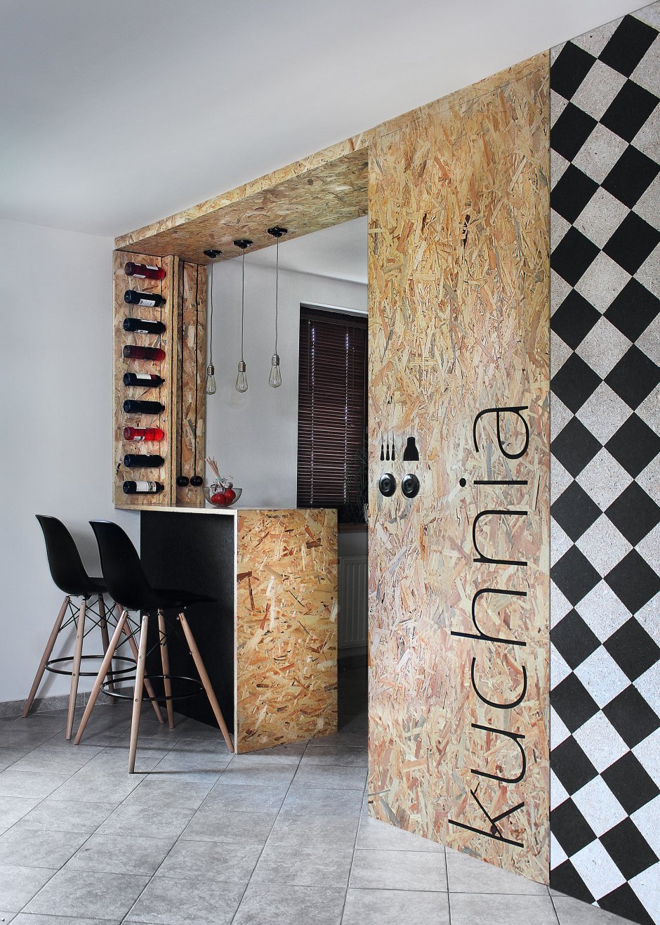 OSB плита interyer