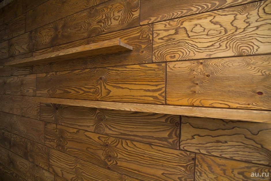 Брашированные стеновые панели