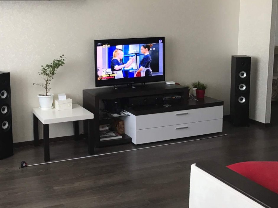 Тумба под телевизор с сабвуфером