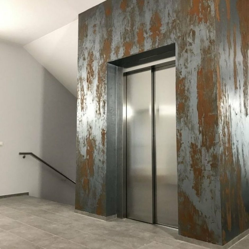 Штукатурка под ржавчину