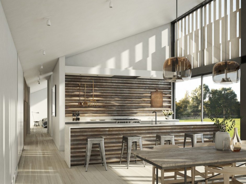 Гофролист интерьер