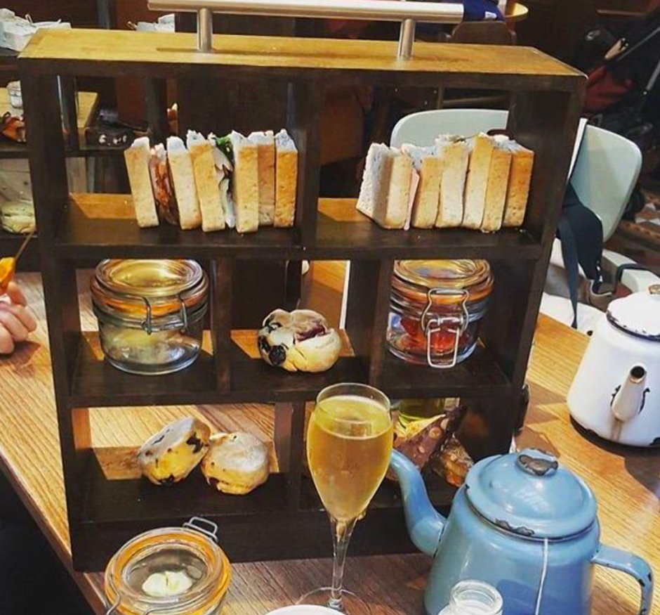 Необычная подача чая